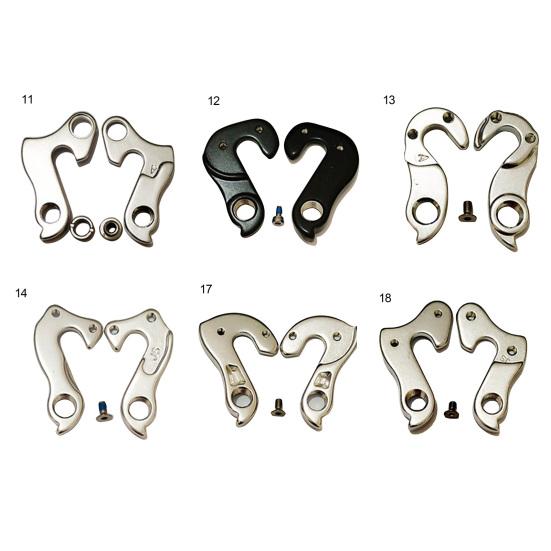 Derailleur Hanger Aluminum Alloy Rear Derailleur Hanger Tail Hook for Bicycle