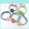 Trendy Ins Women Daisy Flower Hair Rope Headband With Comfortable High-elastic Rubber Band