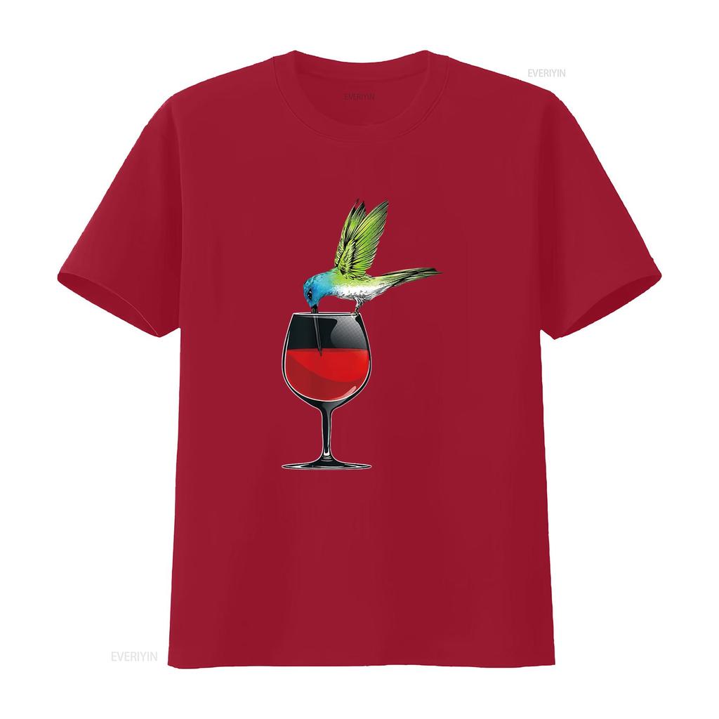 Cute Hummingbird Design For Women Lover T Shirt vintage Washed Unisex Soft Comfortable designer clothes Top For Everyday Wear