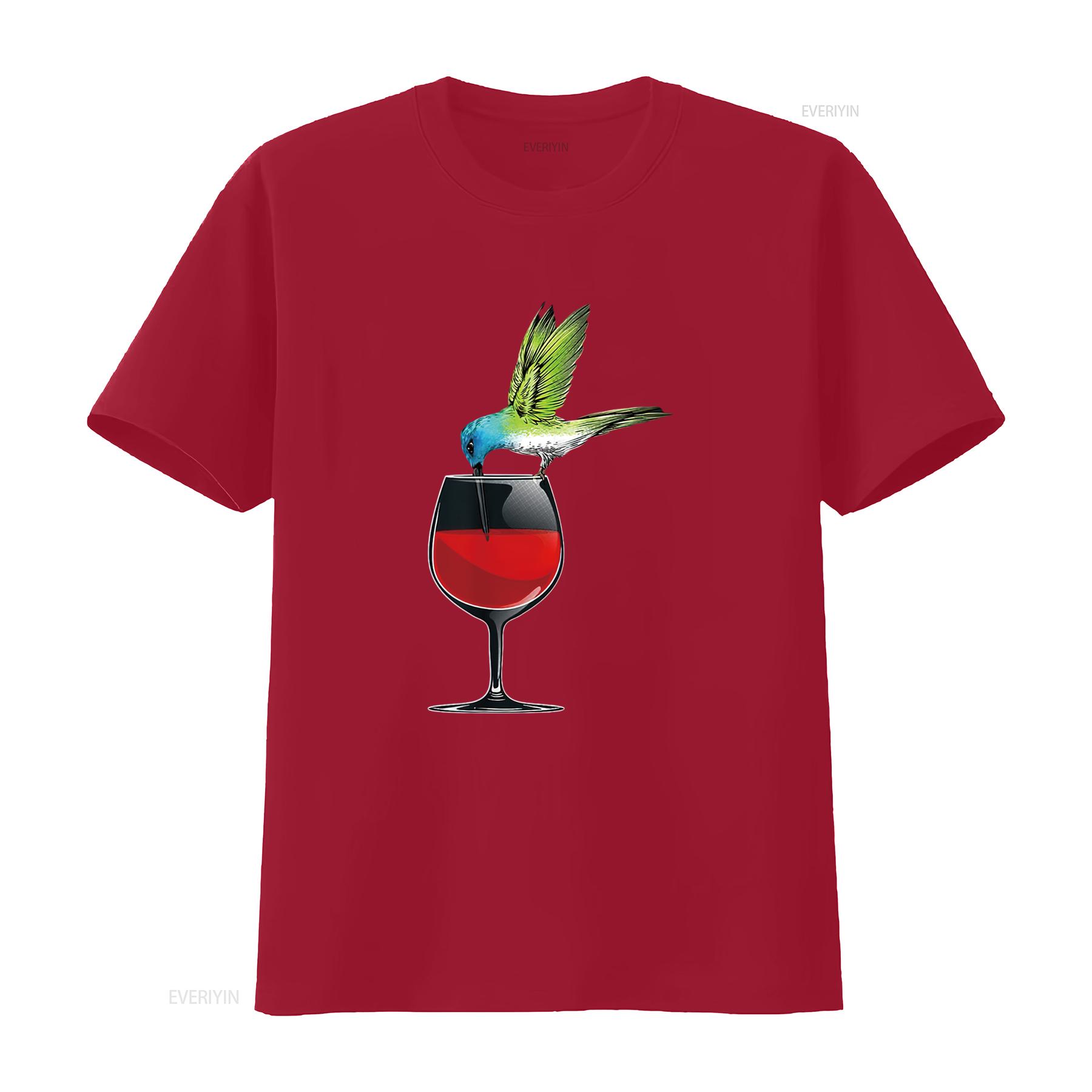 

Cute Hummingbird Design For Women Lover T Shirt vintage Washed Unisex Soft Comfortable designer clothes Top For Everyday Wear S