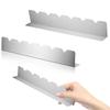 Stainless Steel BBQ Kebab Rack Anti-Slip Groove Kebab Stands Barbecue Tools  Garden Party
