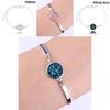 Elegant Druzy Vintage Natural Geode Stone Jewelry Rhinestone Pave Druse Bracelets