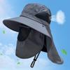 Foldable Sun Protections Hat Hikings Camping Casual Fishing Caps with Neck Flap