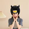 Black Horse Costume Headpiece Adjustable Strap Photography Prop For Children Party Theme Role Play
