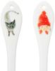 NARUMI Teaspoon Set, Chihiro Iwasaki Assortment, 13.5cm Long, Made in Japan, 41273-33104