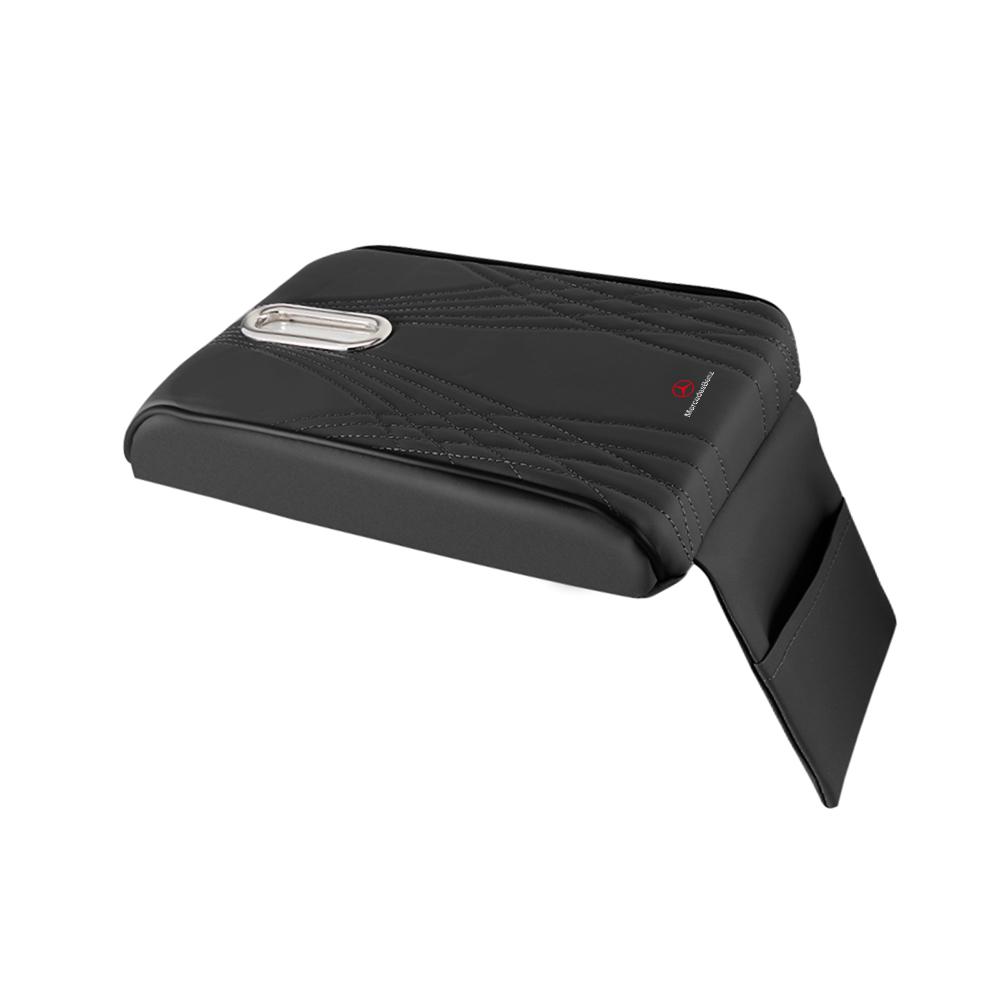 

Car Armrest Cushion Mat Tissue Box Holder Center Console Cover Pad Accessories For Mercedes Benz W204 W124 W201 W202 GLA CLA AMG