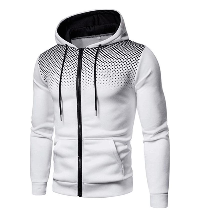 Modă sport casual pentru bărbați toamnă-iarnă, cardigane cu fermoar, hanorace cu glugă, palton pentru bărbați tineri