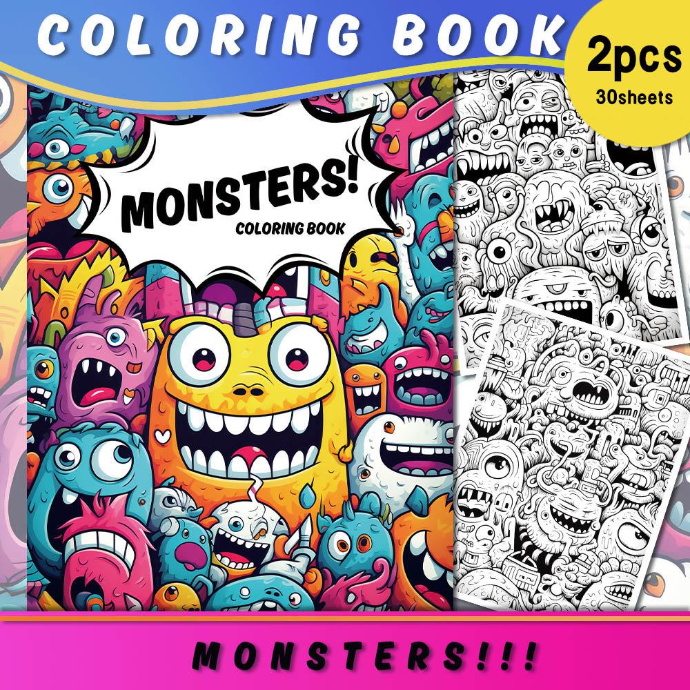 1pc,Adult Coloring Book,Teenagers Coloring Book,25 Different Patterns,100gsm Thick Paper,Stress Relief,Birthday Gift