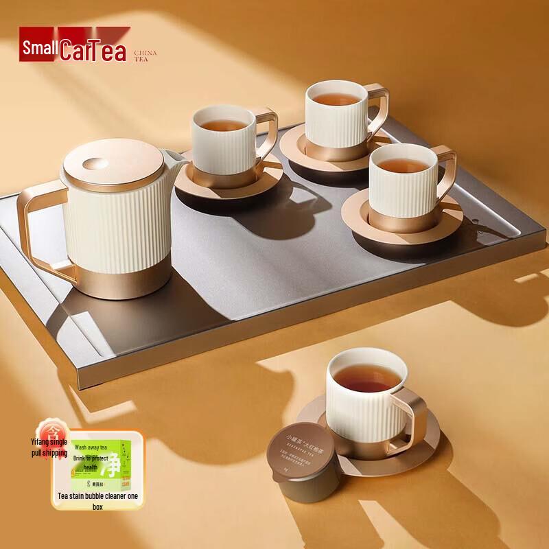 Executive Bone China Tea Set with Tea Stain Cleaner