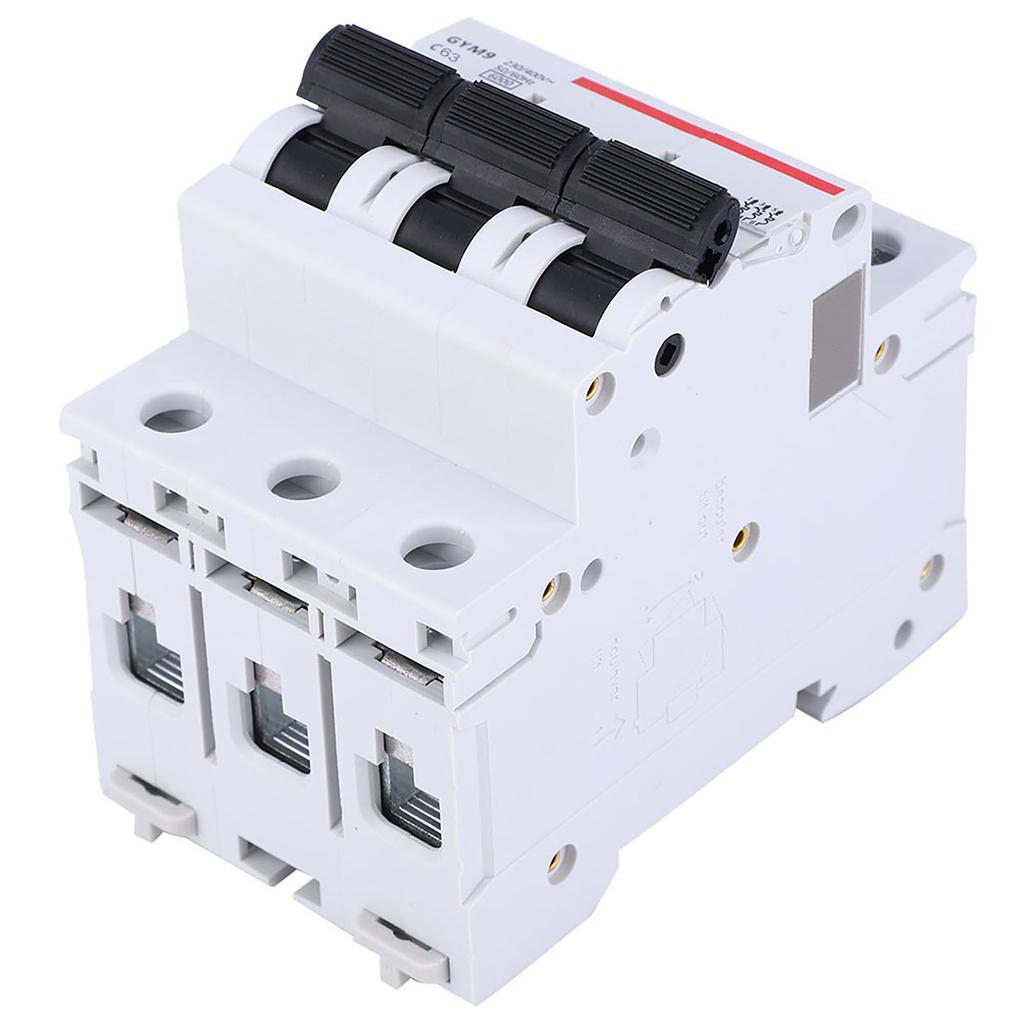 GYM9?C65 Schutzschalter 3P 230400VAC 5060Hz IP20 Elektrischer Ableitstromschutz Stromkreis