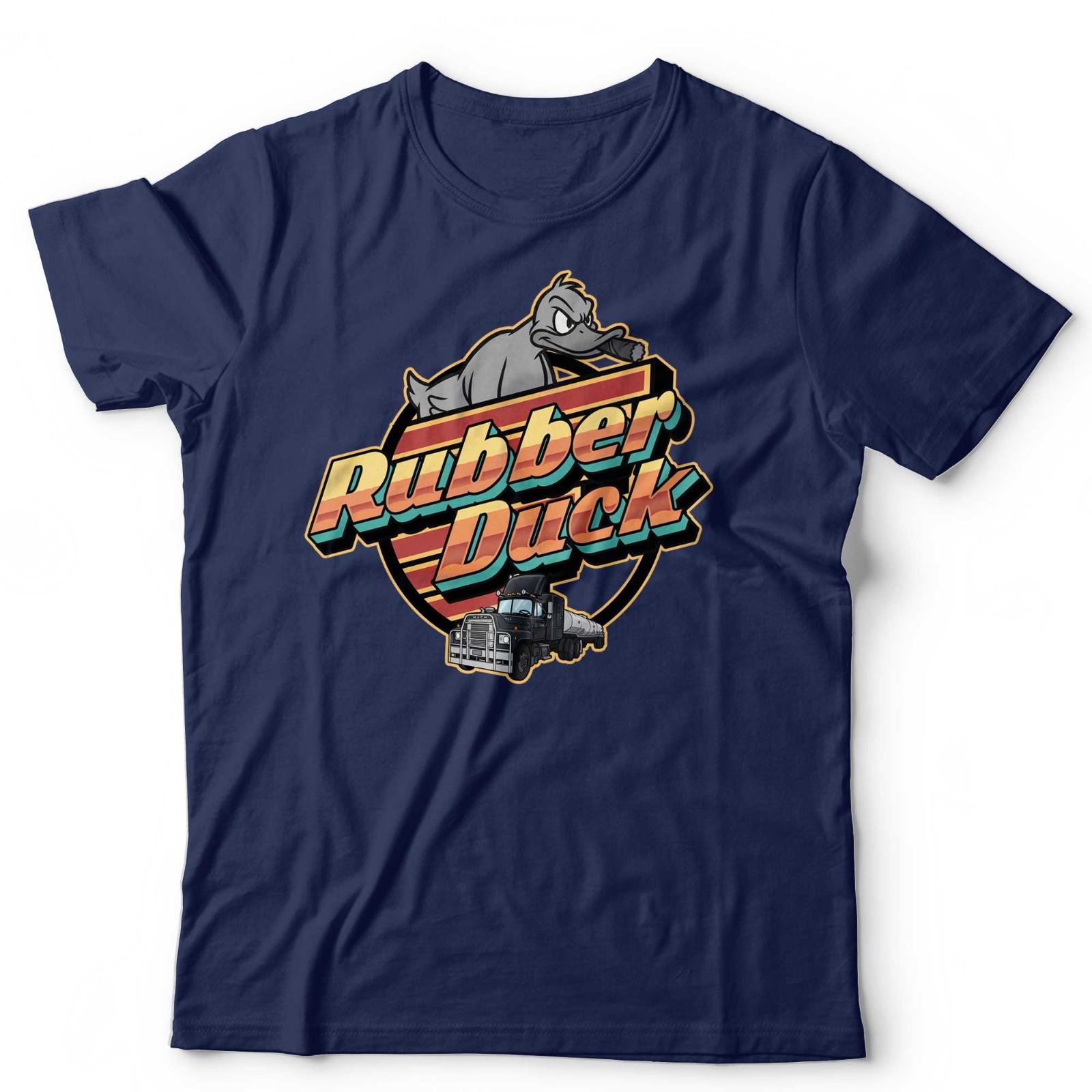 Rubber Duck T-Shirt Convoy Film Truck Driver 70s RD Trucking CB Radio S разноцветный