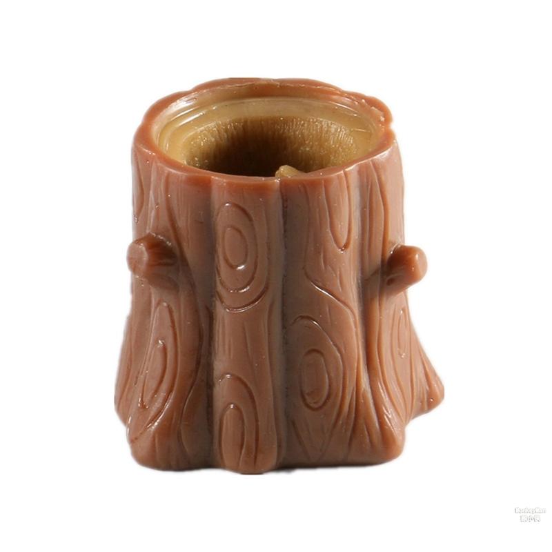 Novelty Evil Little Squirrel Toy Cup Tree Stump Pinch Ball Decompression Toy Funny Gadgets Stress Relief Fidget Toys Gift