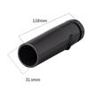 Vacuum Cleaner Replacement 32mm Vacuum Accessory Kit Flat Suction Tube Conversion Head for V10 Vacuum Cleaner