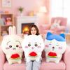 Hot 60cm Chiikawa Plush Toy with Watermelon Cute Hachiware Usagi Stuffed Doll Soft Anime Plushie for Kids Fans Birthday Gift