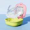 With Mirror Retainer Case Portable Mouth Guard Soaking Cup False Teeth Holder  Oral Cleaning