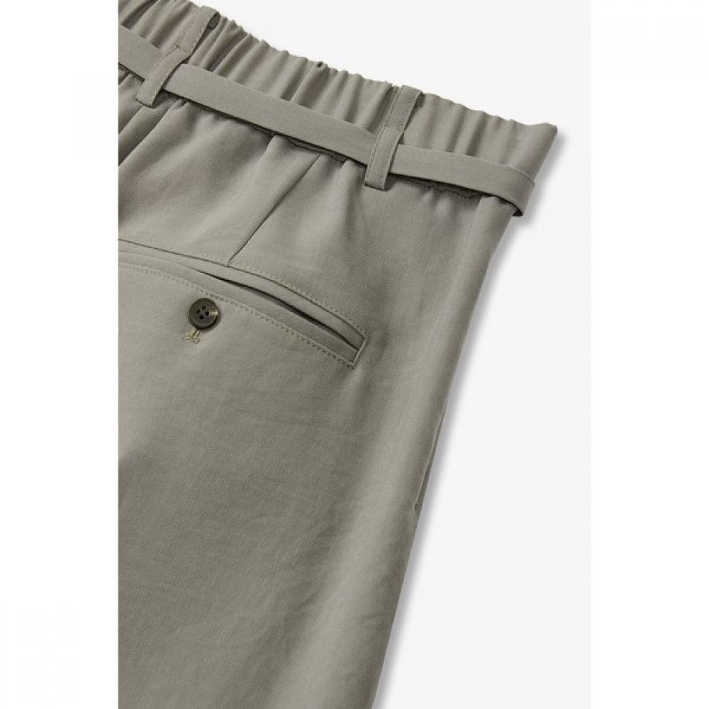 Vov Belted Half Pants With Tuck Detail 7156230005
