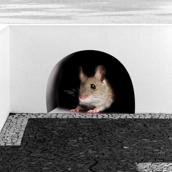 

Портативная съемная компактная самоклеящаяся наклейка с изображением животных