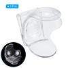 PATIKIL Tennis Ball Holder Waist Clip Set of 3 Tennis Ball Clip A BS Waistband Clip Holder for Sports Equipment Tennis Training Transparent