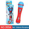 Children's Karaoke Toy Microphone Amplifier for Early Education and Music Play