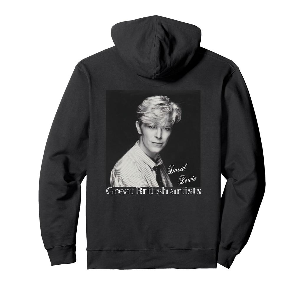 David Bowie_018_Back Printed Hoodie
