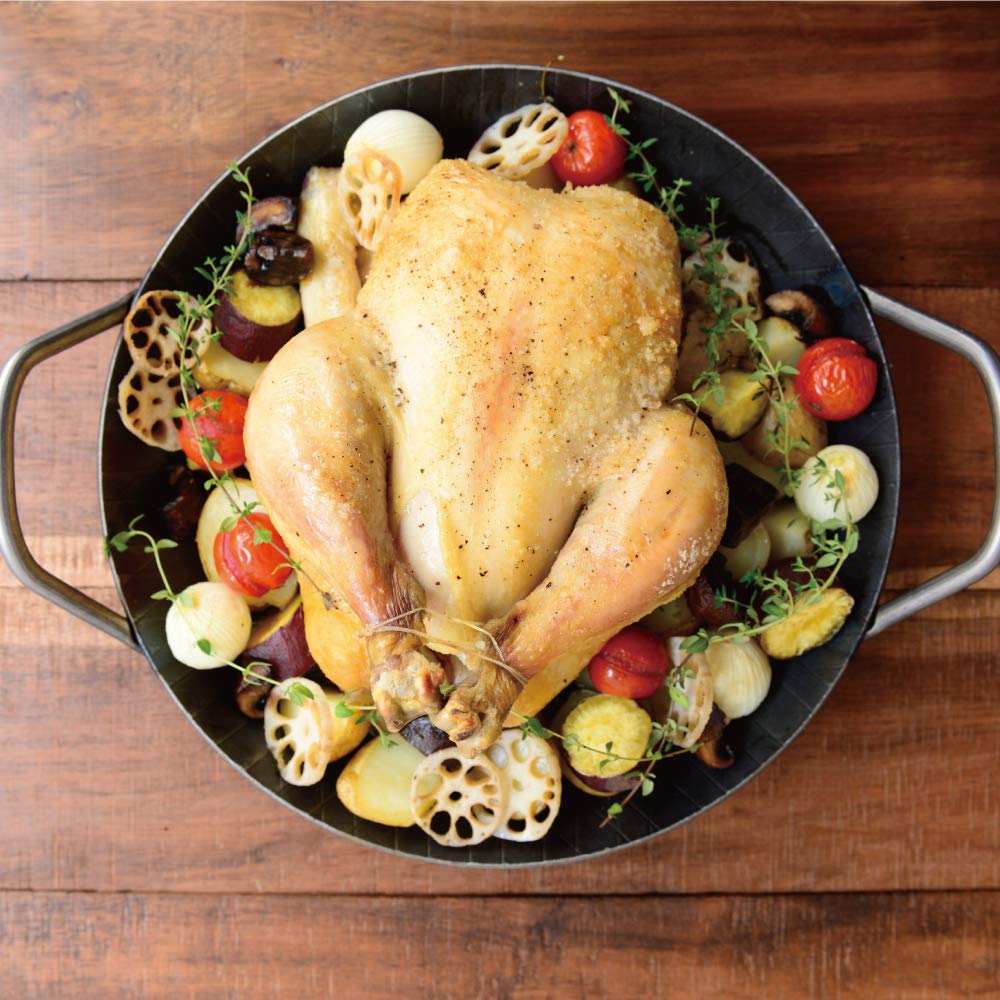 TURK Press Grill Pan, Deep Type, 28cm [Official Japanese Retailer]