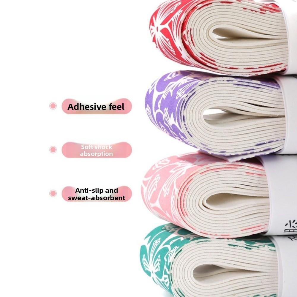 Non-Slip Tennis Badminton Grip Tape Sweat-Absorbent Fishing Rods Band Badminton Racket Grips Wrap