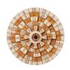 Classic Number Wooden Puzzle Round Turntable Brain Teaser Toy Number Puzzle  Children Learning