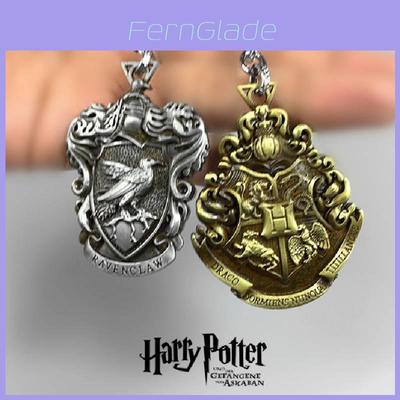 Harry Potter Hogwarts Magic School Geometric Alloy Necklace For Gift And Jewelry Enthusiasts