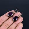 Amethyst Earrings Gemstone Jewelry, Copper Electroformed Earrings, Gift For Women Handmade Earrings