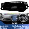 Dashboard Cover Pad Car Liner Anti-UV Mat Sunshade Dashmat Carpet Dash for Subaru Outback Wagon 6GEN AWD Sport Touring 2021-2023