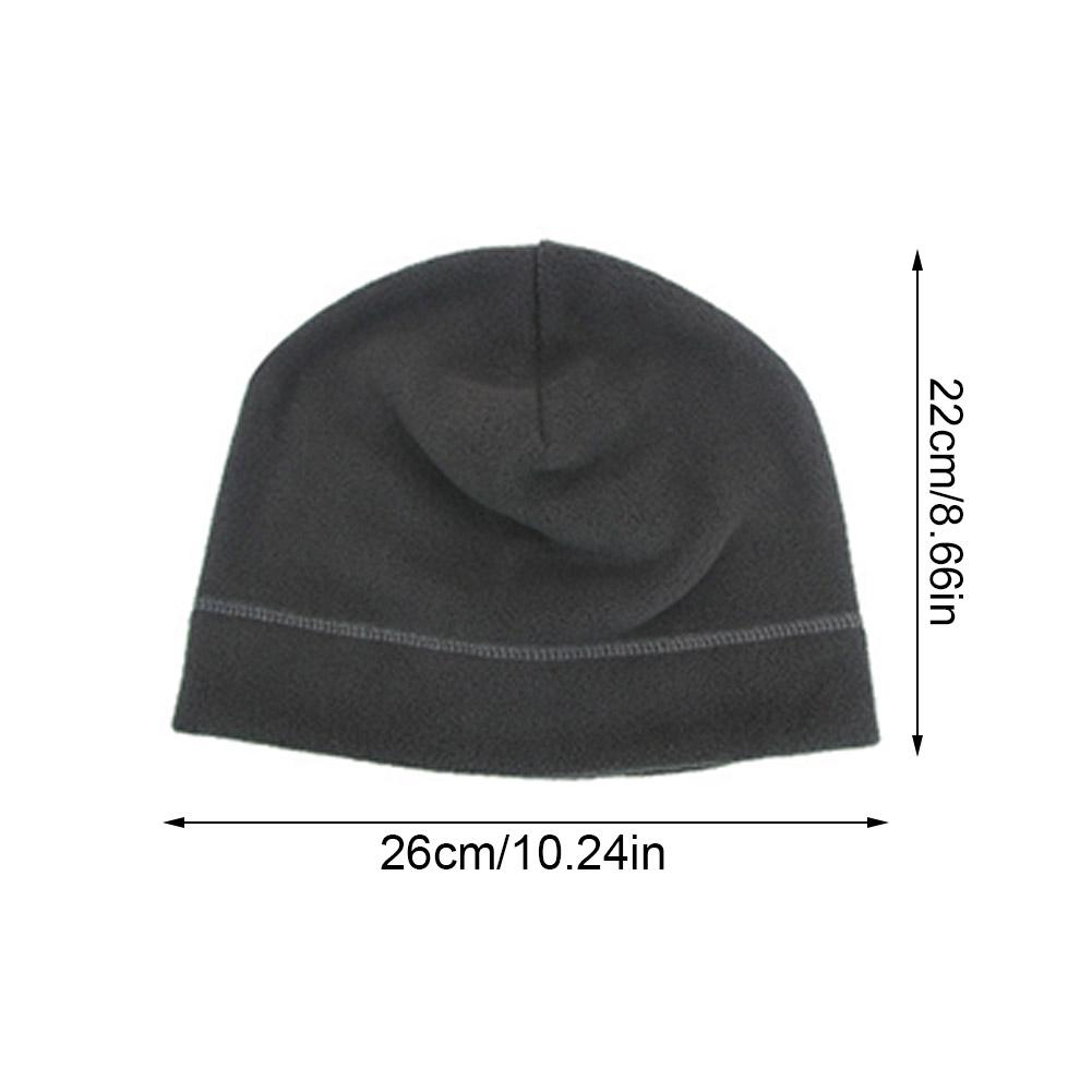 Winter Beanie Hat Thermal Polar Fleece Cap for Men Women Windproof Cold Weather Ski for Outdoor Sports
