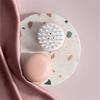 Silicone Shampoo Brush Hair Scalp Massager Portable Shower Scrubbing Brush for Exfoliating