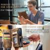 For iPhone 14 Pro Max Wallet Case with Strap Zipper Wallet Card Slots & Detachable Magnetic PU Leather Case Wallet for Women/Men