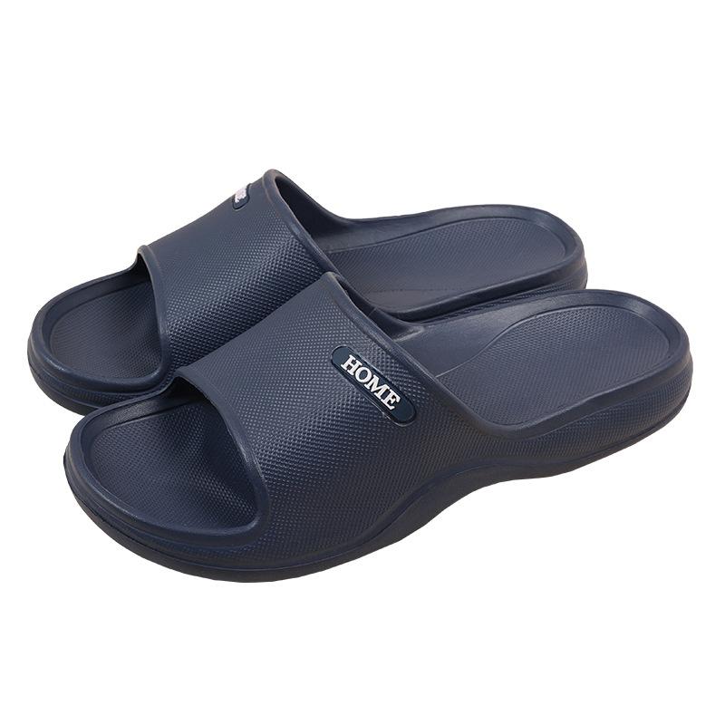 

Extra Large Size Eva Slippers Men s Summer Bathroom Non-slip Indoor Home Wear Sandals Slippers Large Size Home 50-51 тёмно-синий