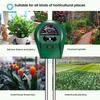 High Quality Humidity/PH value/light detection 3-in-one Soil PH Meter Sunlight Tester Garden Flowers Soil Moisture Sensor Meter