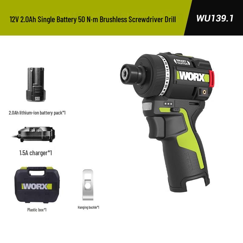 Wickes WU139 Smart Control Rechargeable Electric Screwdriver Drill with Lithium Battery
