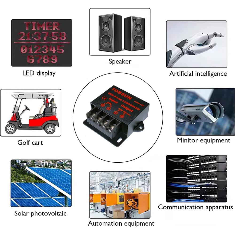 12V/24V na 5V 5A 15AMP 3A 10A 24V na 5V 12V na 5V 15A Redukční měnič DC DC Regulátor napětí pro auto