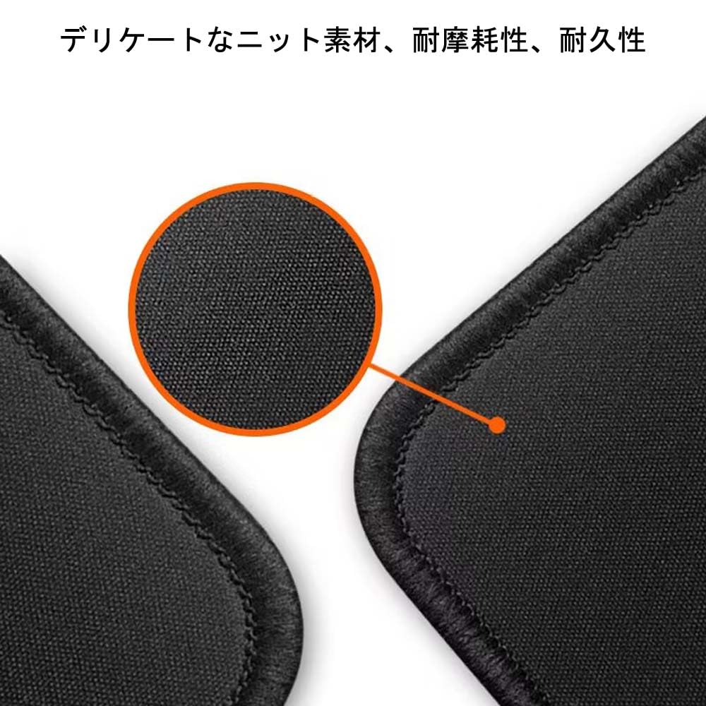 Mousepad for Laser Optical Rubber 5 220x180x1.5mm, Office, Home, Gaming, & Mousepad, Base, Small, Waterproof, Non-Slip, Non-Slip (Black, pieces)
