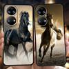Horse Animal Phone Case For Huawei P50 P40 P30 P20 Pro P50 P40 P30 P20 Lite E P Smart Z Y6 Y7 Y7A Y9 Y6P Y9S 2019 Shell Fundas