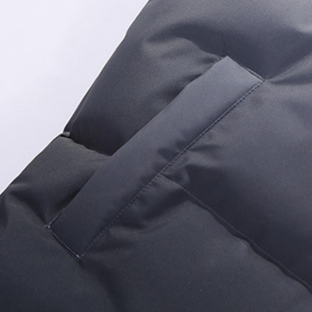 Herren- und Damen-Freizeitweste mit Stehkragen und Farbverlauf. Herren mit Baumwolle Kältefest und Warm Ärmellose Reißverschlussweste