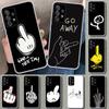 Middle Finger Phone Case for Samsung Galaxy A17 A16 A26 A36 A56 A57 A37 A15 A25 A35 A55 A14 A24 A34 A54 A13 A23 A33 A53 Galaxy A