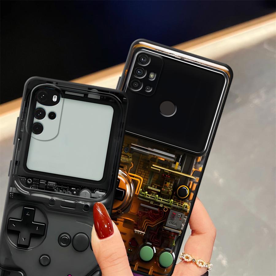 Geladene Spielmaschine Weiche Rückseite Handyhülle für Moto S30 Pro Edge 20 30 X30 Pro