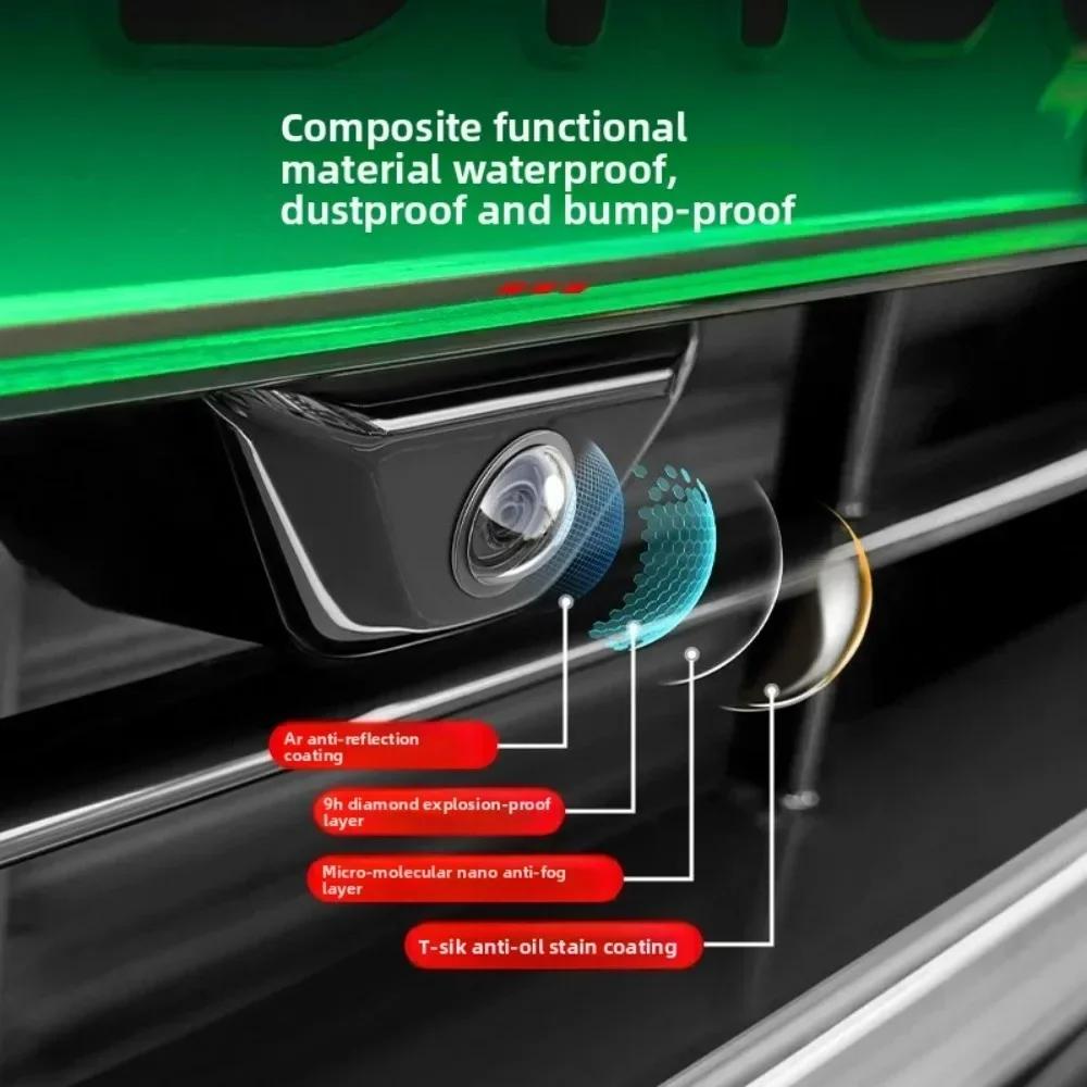 2PCS Universal Car Camera Lens Protector Rear View Backup Camera Cover 360° Camera Protection Anti Scratch Waterproof Parts