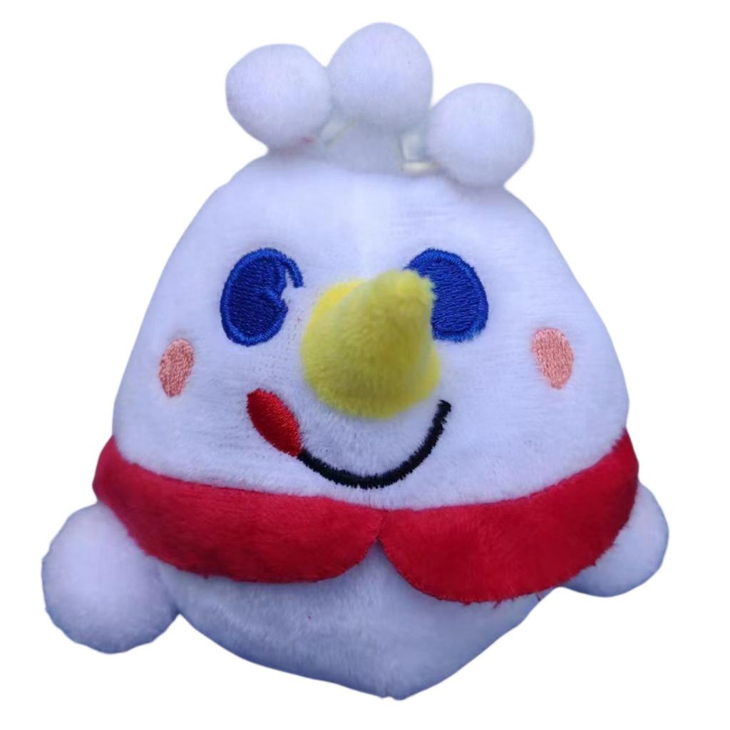 Snow King Mouth For Egg Boy Voice Doll Mixue Bingcheng Party Peripheral Butter Bear Doll Plush Toy Pendant