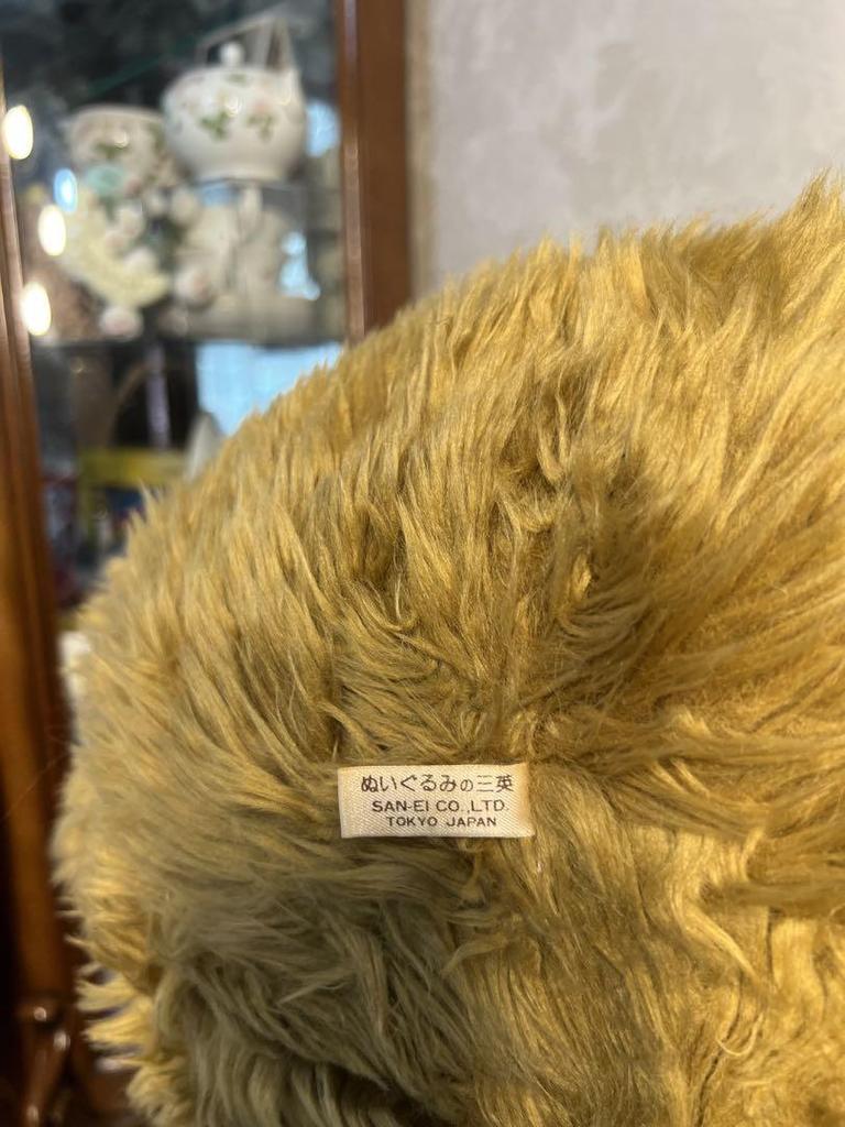 [USED] Large Brown Teddy Bear, Plush Toy from Sanei, Christmas Gift