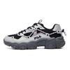 Fila Cat Paw Woven Lightweight Low-Top Casual Shoes Women Sneakers Black Gray F12W114111FBA