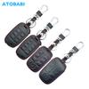 Leather Car Key Case Remote Key Cover For Kia Rio Sorento Optima Forte Niro Soul Sedona Sportage Ceed K3 Cerato Seltos Accessory