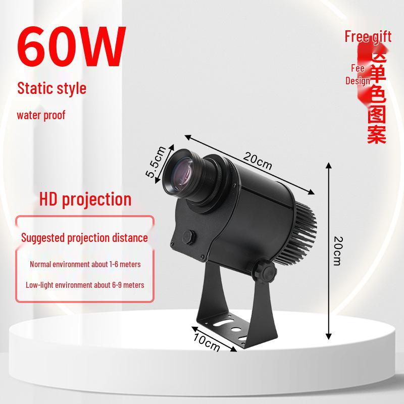 Outdoor Pattern Projection Light - Industrial Warning & Decorative Lighting