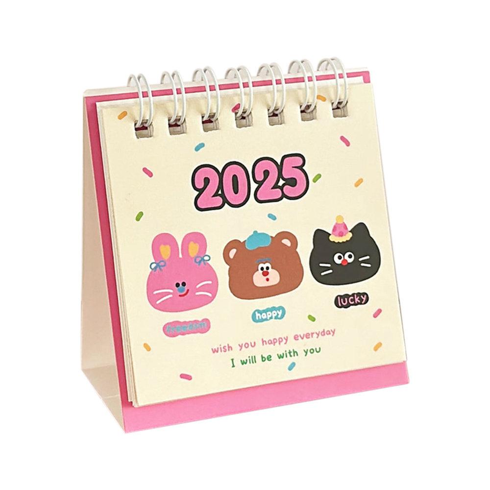 Nette Mini Schreibtisch Kalender Cartoon Kleine Kalender Monatskalender Studenten Desktop Uhr Countdown-Tisch