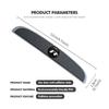 DIG1 4 Pieces Anti-collision Strip Protective Stickers With Car Logo For Volkswagen VW Tiguan CC Jetta Polo Golf 4 5 6 Passat B5 B6